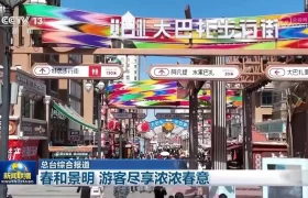 春和景明 游客尽享浓浓春意