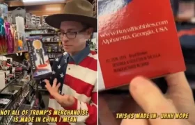 特朗普大厦里几乎都是中国制造