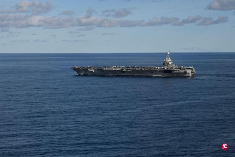 美国南方司令部11月11日说,世界最大航母福特号已进入其管辖区。美国南方司令部的责任区是拉丁美洲和加勒比海地区。(法新社档案照片)